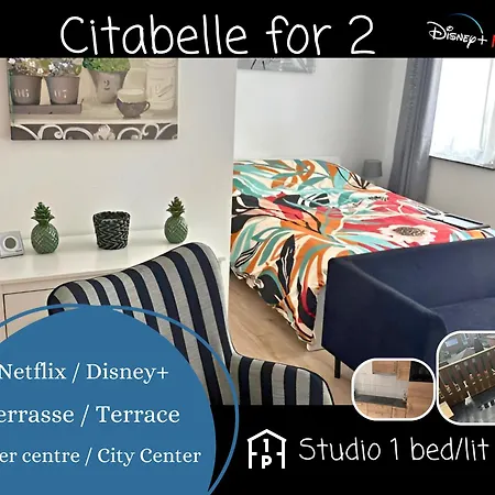 Apartment O Reflets - Citabelle For 2 - 1 Bed View 